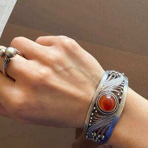 Sterling silver bracelet. Handmade